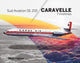 Book cover of: Sud Aviation Caravelle Timelines. By: Matt Falcus