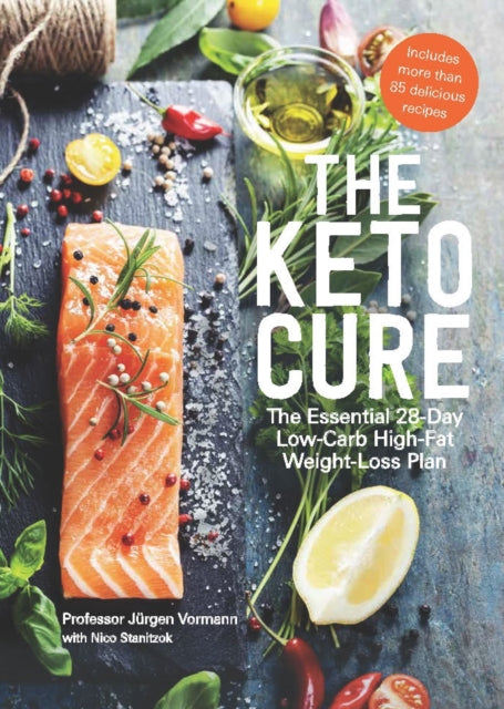 Book cover of: 28 Day Keto Cure. By: Jürgen Vormann