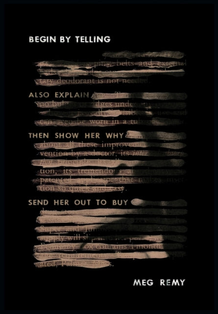 Book cover of: Begin by Telling. By: Meg Remy