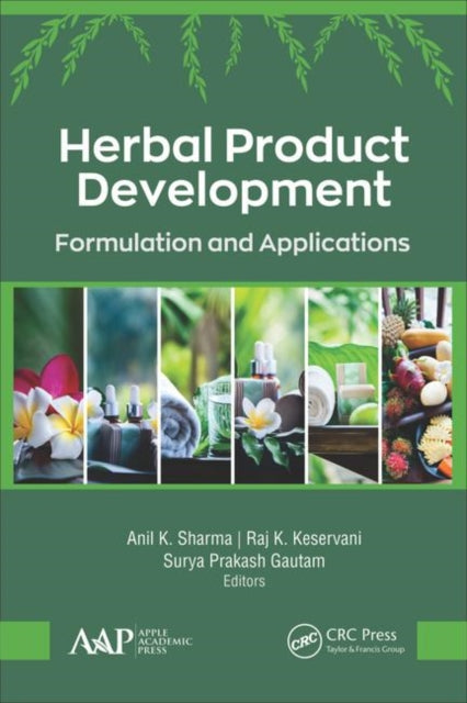 Book cover of: Herbal Product Development. By: Anil K. Sharma