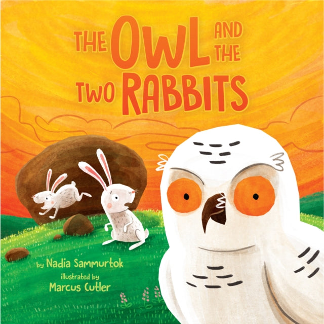 Book cover of: Owl and the Two Rabbits. By: Nadia Sammurtok