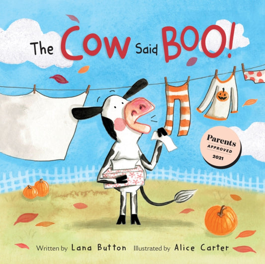 Book cover of: Cow Said BOO!. By: Lana Button