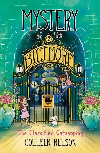 Book cover of: Mystery at the Biltmore #2. By: Colleen Nelson