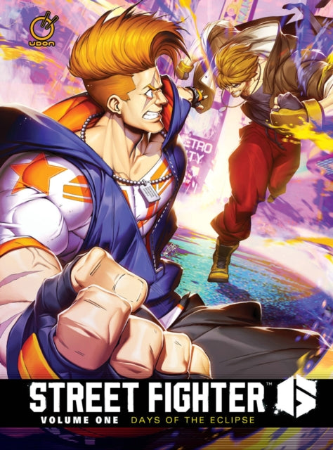 Book cover of: Street Fighter 6 Hardcover Volume 1: Days of the Eclipse. By: Capcom