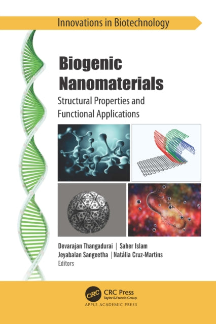 Book cover of: Biogenic Nanomaterials. By: Devarajan Thangadurai