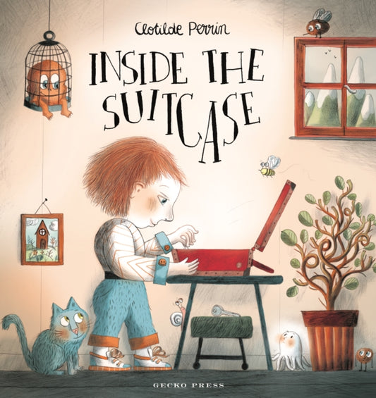 Book cover of: Inside the Suitcase. By: Clotilde Perrin