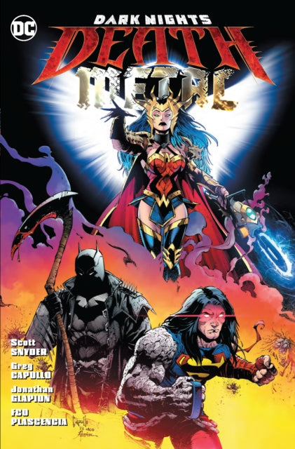 Book cover of: Dark Nights: Death Metal. By: Scott Snyder