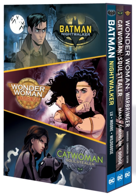 Book cover of: DC Icons Series: The Graphic Novel Box Set. By: Marie Lu