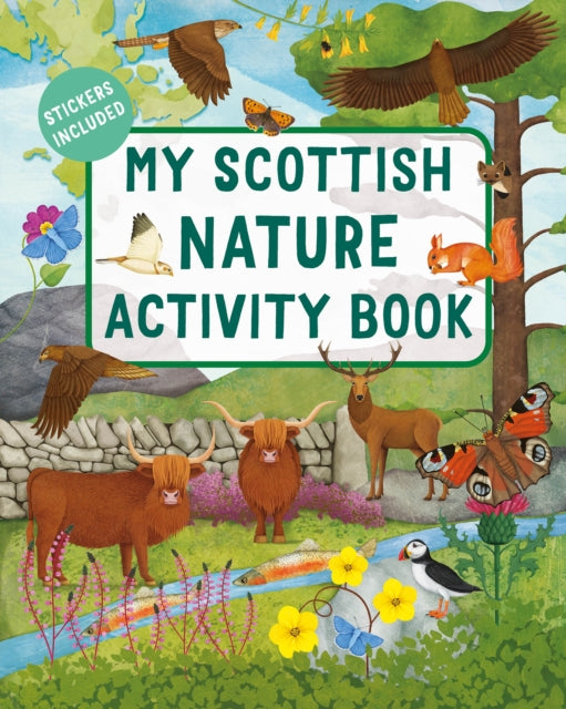 Book cover of: My Scottish Nature Activity Book. By: Sasha Morton