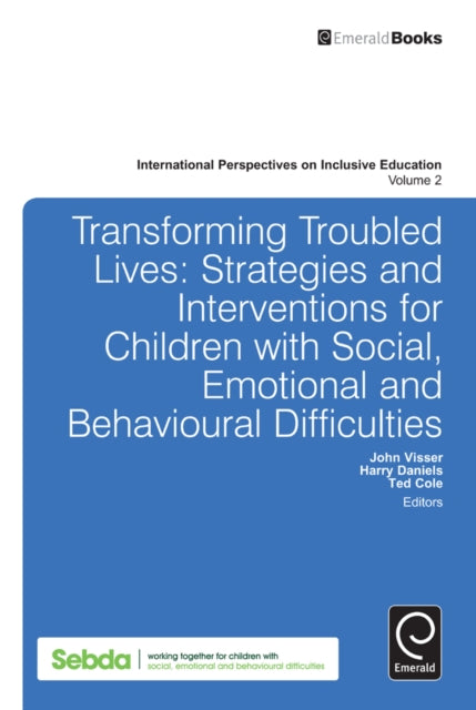 Book cover of: Transforming Troubled Lives. By: John Visser