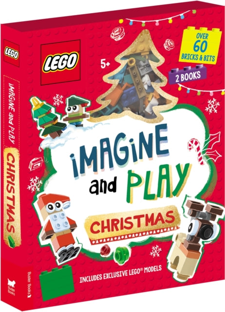LEGO® Books: Imagine and Play Christmas 9781780558073 Buster Books