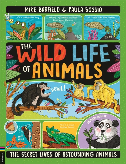 Book cover of: Wild Life of Animals. By: Paula Bossio