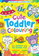 Book cover of: Cute Toddler Colouring. By: Emily Twomey