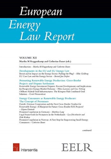 Book cover of: European Energy Law Report XII. By: Martha M. Roggenkamp
