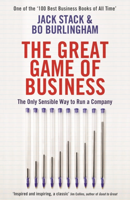 Book cover of: Great Game of Business. By: Jack Stack