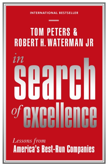 Book cover of: In Search Of Excellence. By: PETERS, TOM & JR, ROBERT H WATERMAN