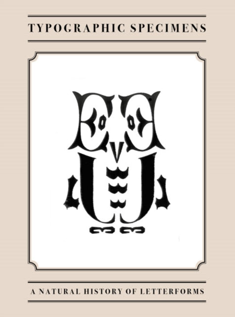 Book cover of: Typographic Specimens. By: Jackson Whitehead
