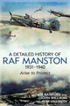 Book cover of: Detailed History of RAF Manston 1931-40. By: Joe Bamford