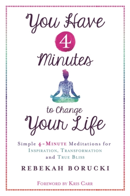Book cover of: You Have 4 Minutes to Change Your Life. By: Rebekah Borucki