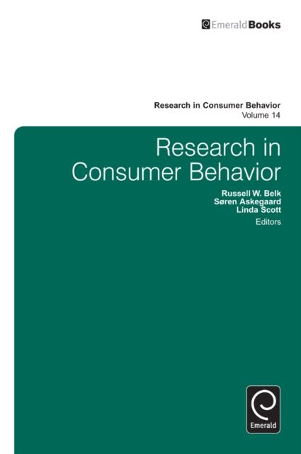 Book cover of: Research in Consumer Behavior. By: Russell Belk
