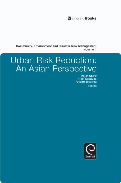 Book cover of: Urban Risk Reduction. By: Rajib Shaw