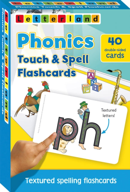 Book cover of: Phonics touch & spell flashcards: Graad R