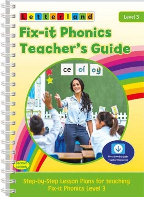 Book cover of: Fix-it Phonics - Level 3 -Teacher's Guide (2nd Edition)