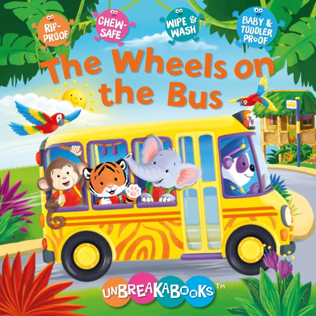 Book cover of: Wheels on the Bus. By: Angela Hewitt