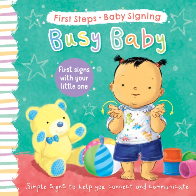 Book cover of: Busy Baby. By: Angela Hewitt