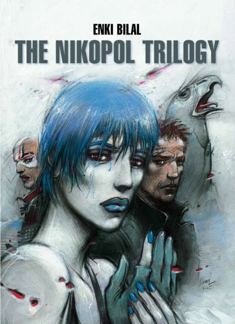 Book cover of: Nikopol Trilogy. By: Enki Bilal