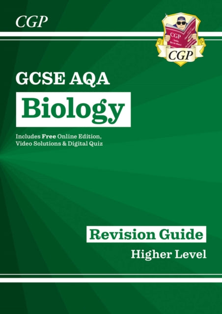 New GCSE Biology AQA Higher Revision Guide with CGP RevisionHub