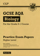 Book cover of: GCSE Biology AQA Practice Papers: Higher Pack 1