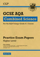 Book cover of: GCSE Combined Science AQA Practice Papers: Higher Pack 2