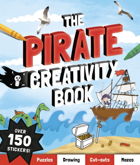 Book cover of: Pirate Creativity Book. By: Andrea Pinnington