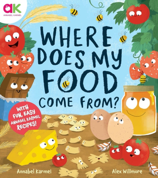 Book cover of: Where Does My Food Come From?. By: Annabel Karmel