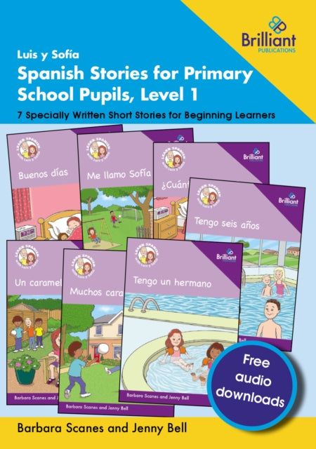 Book cover of: Luis y Sofia Spanish Stories for Primary School Pupils, Level 1