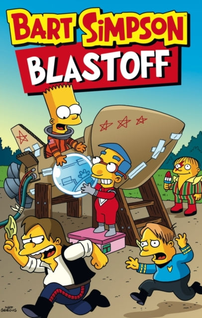 Book cover of: Bart Simpson - Blast-off. By: Matt Groening