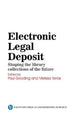 Book cover of: Electronic Legal Deposit. By: Paul Gooding