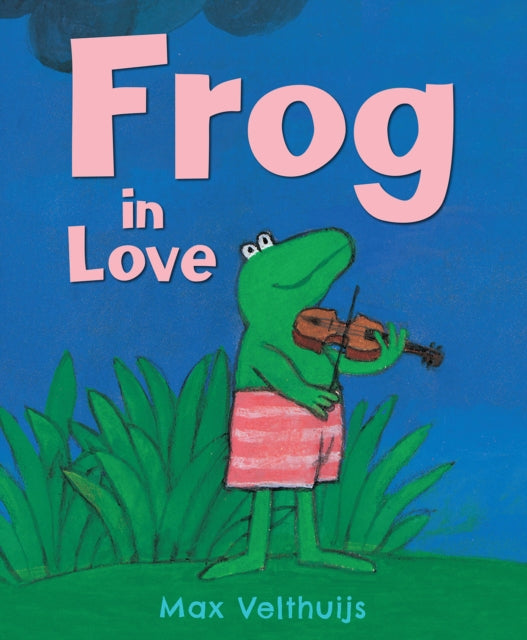 Book cover of: Frog in Love. By: Max Velthuijs