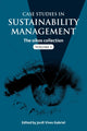 Book cover of: Case Studies in Sustainability Management