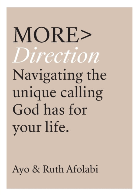 Book cover of: more DIRECTION. By: Ruth Afolabi