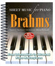 Book cover of: Brahms: Sheet Music for Piano. By: Alan Brown