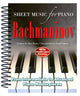 Book cover of: Rachmaninov: Sheet Music for Piano. By: Alan Brown