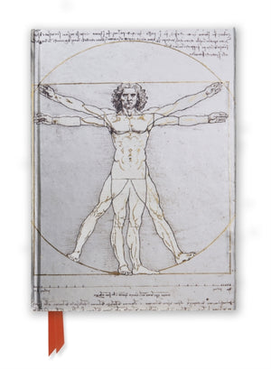 Da Vinci: Vitruvian Man (Foiled Journal)