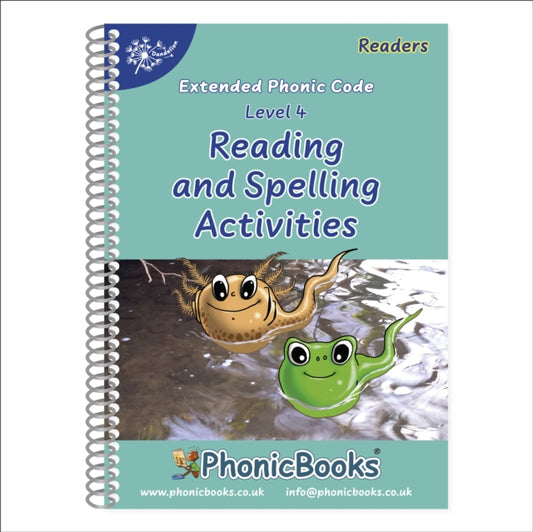 Book cover of: Phonic Books Dandelion Readers Reading and Spelling Activities Vowel Spellings Level 4. By: Tamar Reis-Frankfort