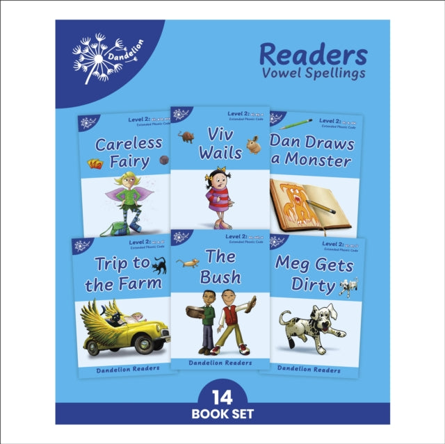 Book cover of: Phonic Books Dandelion Readers Vowel Spellings Level 2