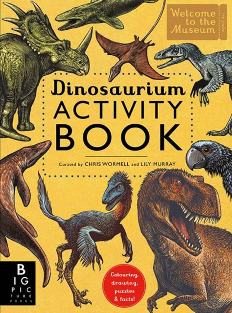 Dinosaurium Activity Book 9781783706945 Lily Murray