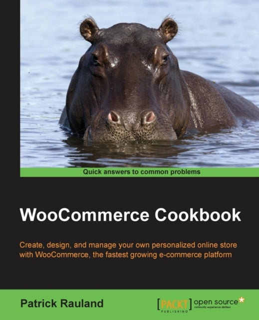 Book cover of: WooCommerce Cookbook. By: Patrick Rauland