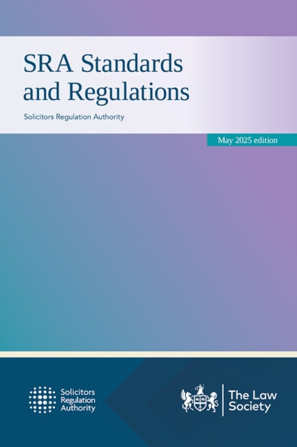 Book cover of: SRA Standards and Regulations May 2025 edition