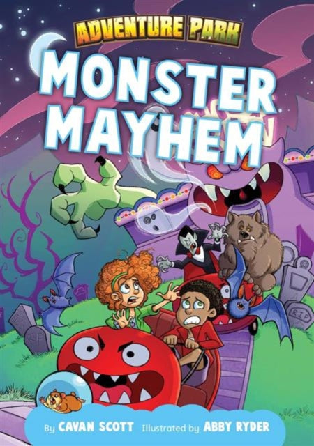 Book cover of: Monster Mayhem. By: Cavan Scott